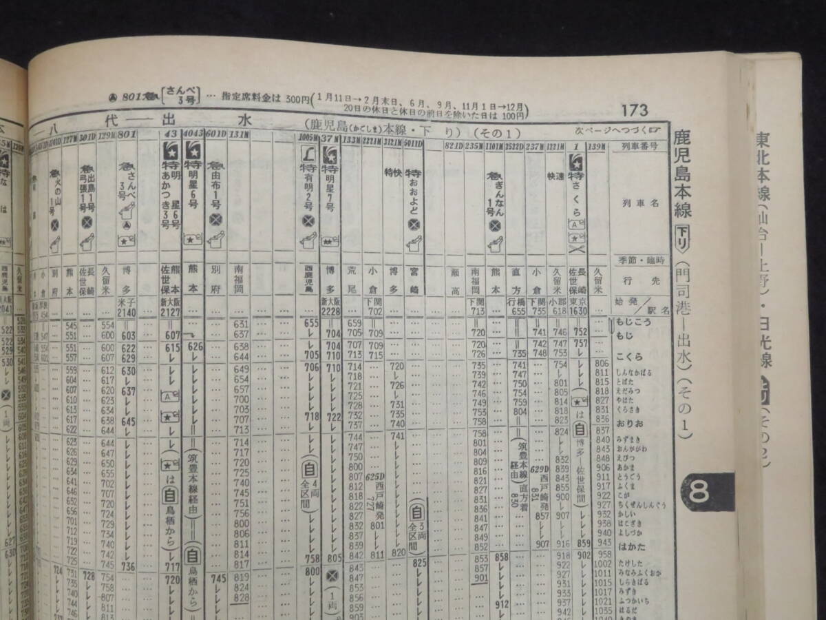 時刻表－18【国鉄監修 時刻表◆昭和50年6月】日本交通公社 日本国有鉄道 JR_画像4