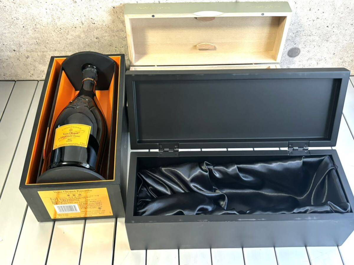 rrkk2883 シャンパン 空箱 6点 ARMAND DE BRIGNAC /Veuve Clicquot LA GRANDE DAME 空瓶付き/KRUG/ Sou,mel_画像7