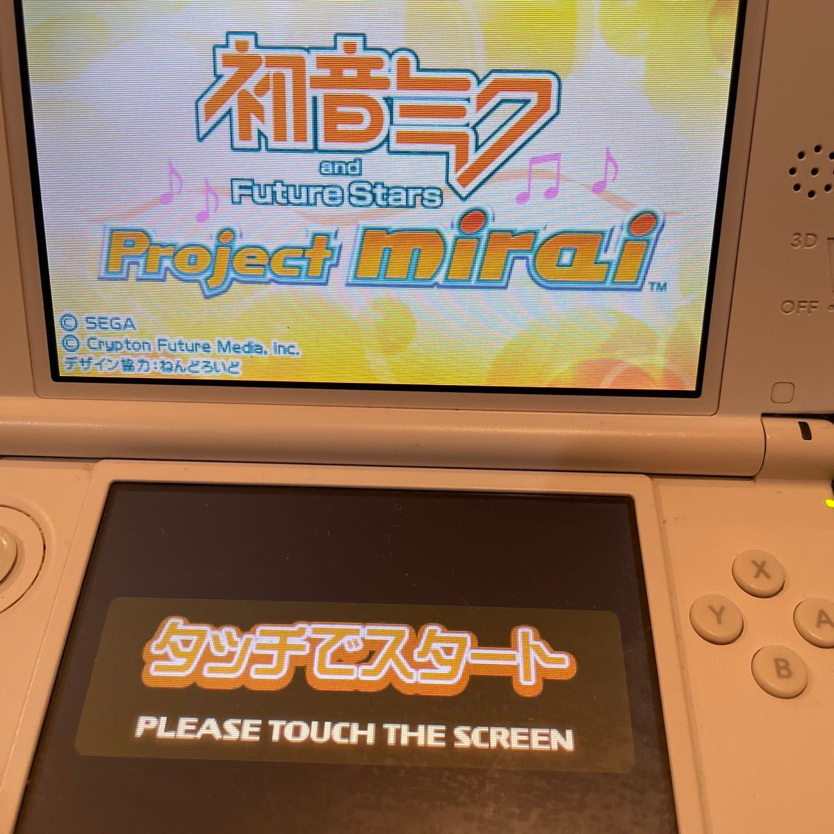 3DS 初音ミク Project mirai1&2 ソフトのみ