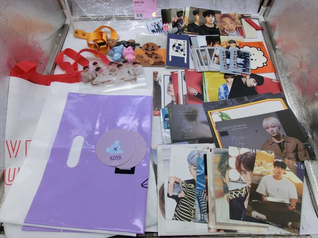 T[3.-85][100 размер ] не осмотр товар /BTS товары / совместно комплект /Butter MagicShop др. / веер "uchiwa" CD фотография /K-POP
