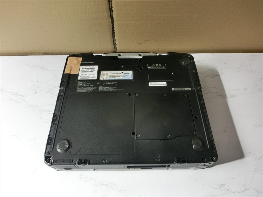 T[3.-81][100 size ]Panasonic Panasonic / Toughbook CF-31JEGAKDJ/i5 2520M/ laptop /PC/ electrification possible / Junk /* scratch * dirt have 
