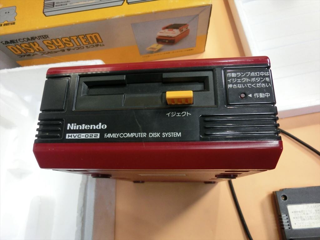 T【レ4-79】【80サイズ】▲ニンテンドー ファミコン ディスクシステム HVC-022/ゲーム機/ジャンク扱い/※傷・汚れ有_画像2