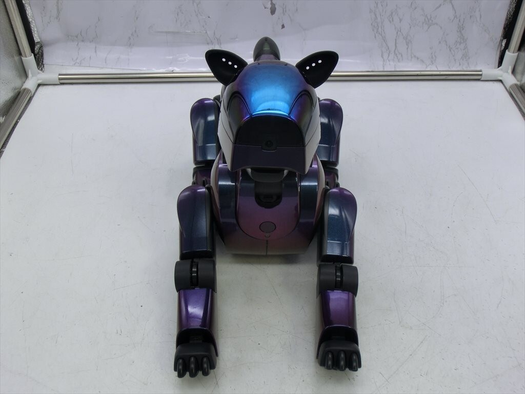 T【3も-42】【100サイズ】SONY ソニー/ERS-210 AIBO アイボ 犬型ロボット/通電可/ジャンク扱い/※汚れ・一部亀裂有り_画像2