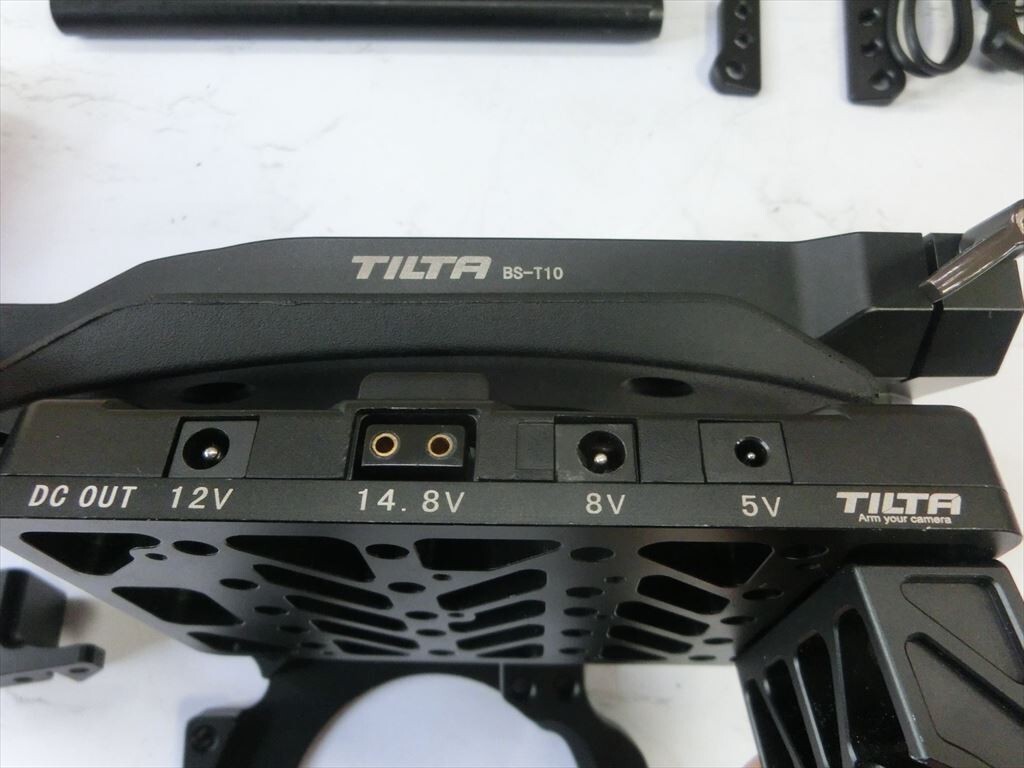 T[3.-48][100 размер ]TILTAtiruta/15mm SONY FS7 соответствует основа plate BS-T10/ б/у товар /* царапина есть 