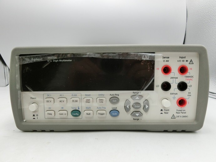 T[li4-52][100 размер ]Agilent Agilent /6 1/2 колонка цифровой мульти- измерительный прибор 34410A/* работоспособность не проверялась * царапина * загрязнения иметь 