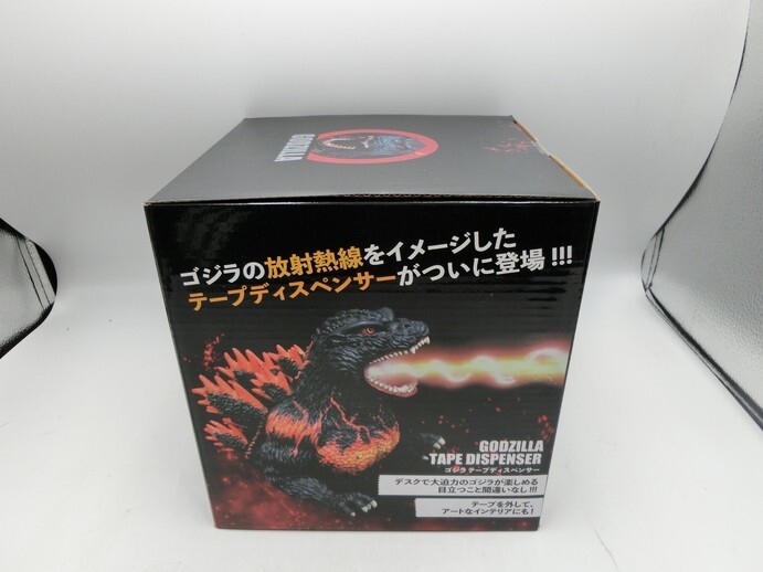 T[ro4-03][80 размер ]^ нераспечатанный / Godzilla 1995 лента диспенсер /H145×W130×D155mm/ канцелярские товары 