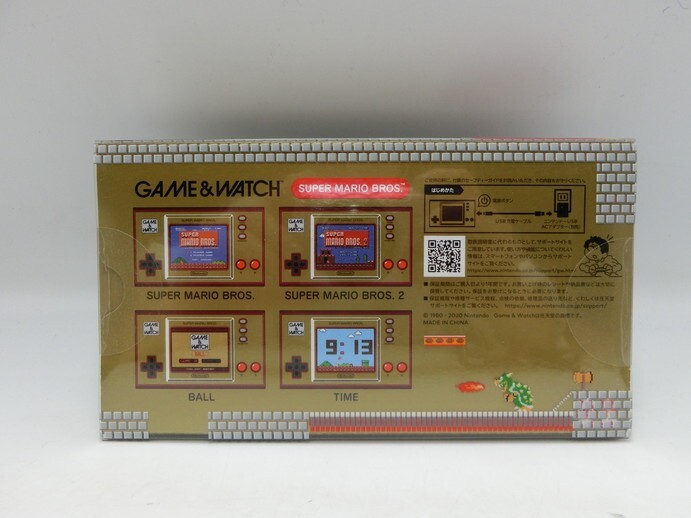 T[ro4-92][60 размер ]^ нераспечатанный / Nintendo игра & часы Super Mario Brothers / игра машина /* упаковка царапина иметь 