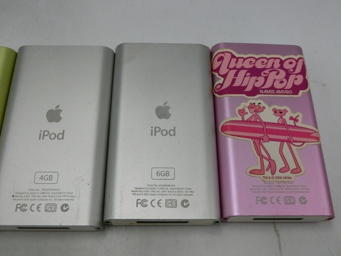 T【ロ4-99】【60サイズ】▲未検品/Apple アップル/iPod mini A1051 まとめてセット/オーディオプレーヤー/※破損有_画像6