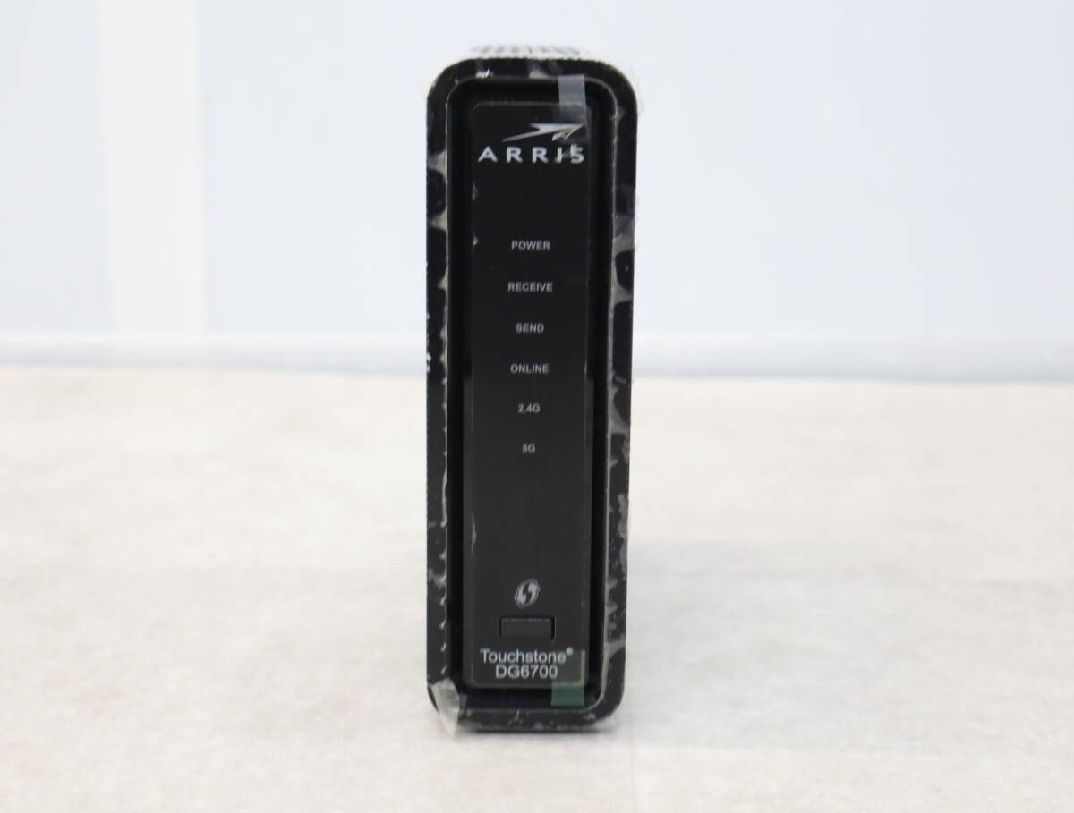 ∨ ｜DOCSIS 3.0 ケーブ ルモデム｜ARRIS DG6700C ワイヤレス Wi-Fi ルーター ゲートウェイ｜無線LAN 5GHz Touchstone Modem■O8941_画像2