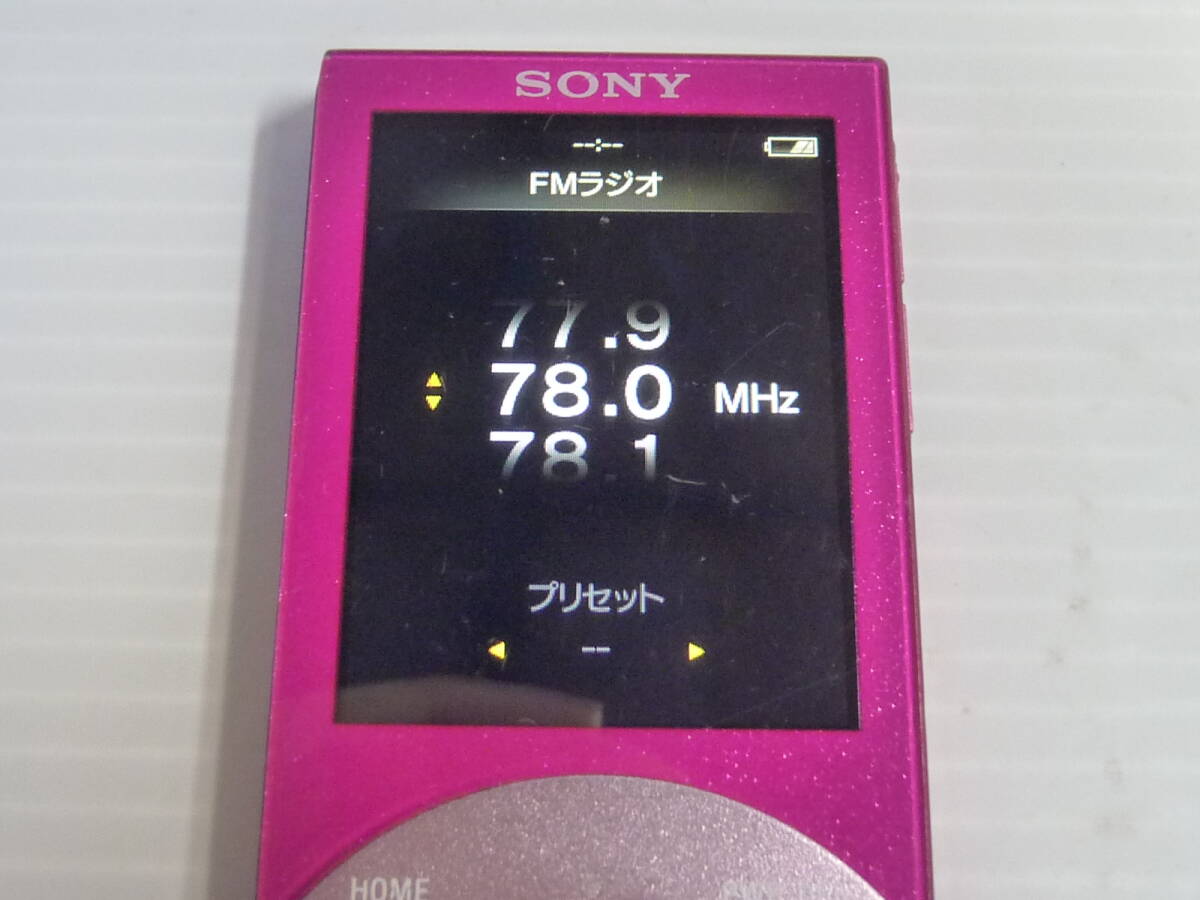 SONY ソニー Walkman ウォークマン NW-S644 8GB ピンク_画像3