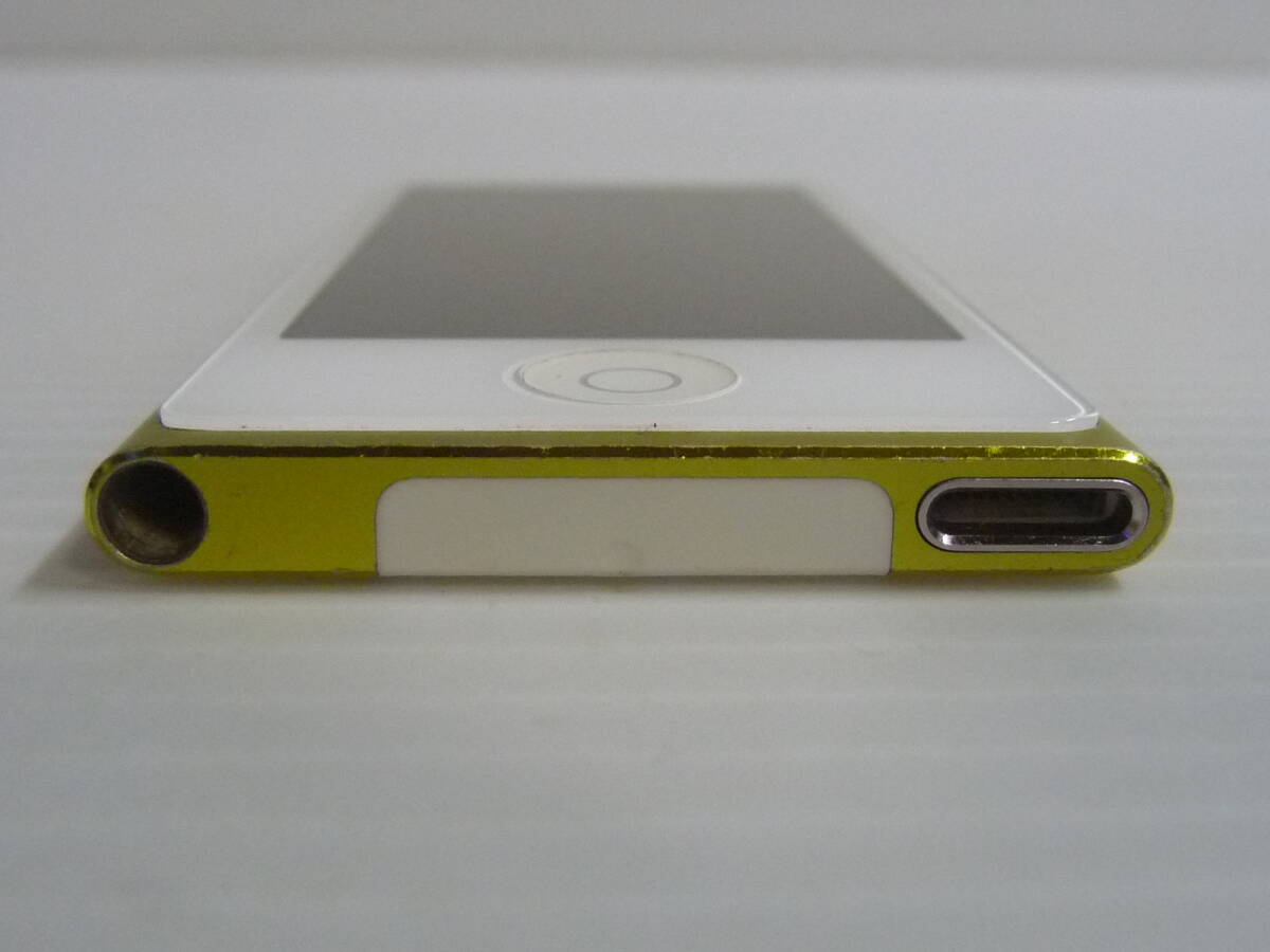 Apple iPod nano 第7世代 16GB A1446 MD476J イエロー_画像8