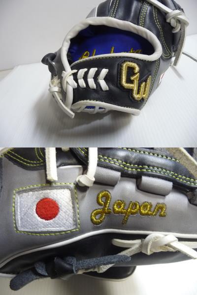 ■美品 GLOVE WORKS グラブワークス 軟式 内野手用 JAPAN 保管袋◆_画像6