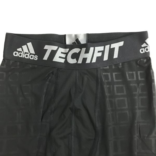 adidas/アディダス★TECHFIT/インナーパンツ【メンズL/股下65cm/black/黒】スポーツウェア/タイツ/レギンス/Pants/Trouser◆BH644_画像3