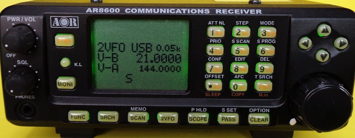 AOR　100kHz~3000MHz受信機　AR8600 markⅡ＋VI8200＋TE8200_画像2