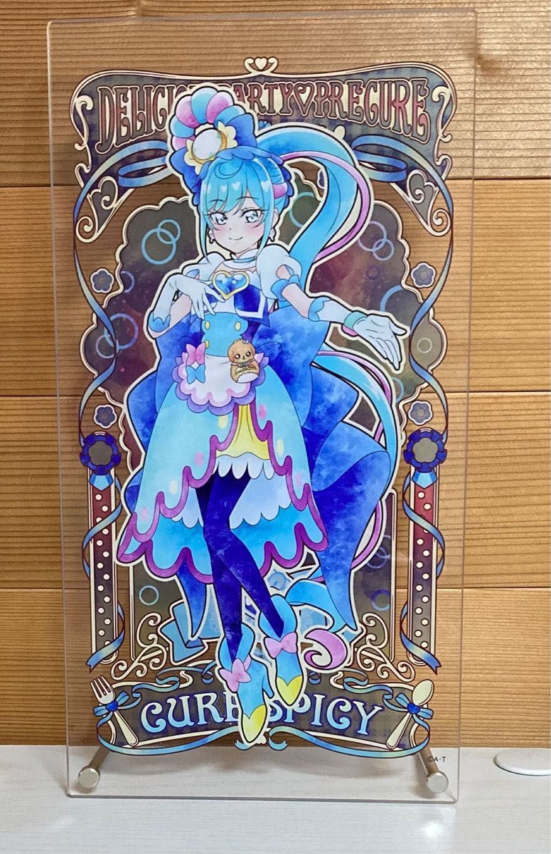 デリシャスパーティプリキュア アクリルアートボード セット デリシャスパーティプリキュア アクリルアートボード セット