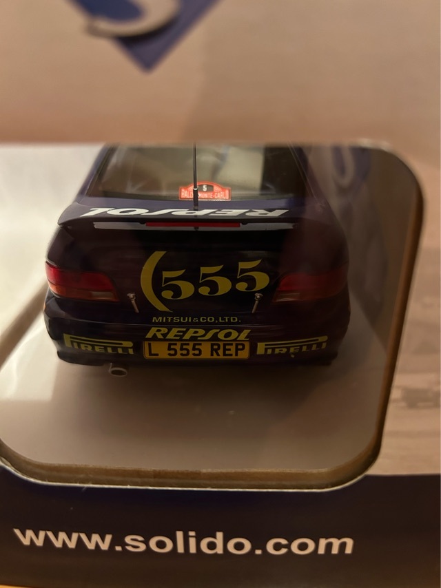 1/18 SOLIDO ソリド スバルインプレッサ モンテカルロ 1995 #5 SUBARU IMPREZA の画像5