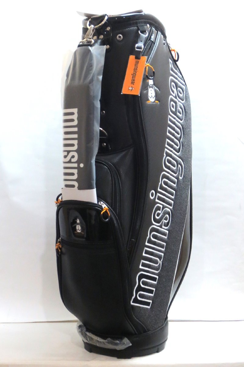 レビュー高評価商品 新品★マンシング★Munsingwear★MQBXJJ10 ENVOY ミックスニット カート キャディバッグ★2024★9型 3.1kg★【BK00】ブラック マンシング