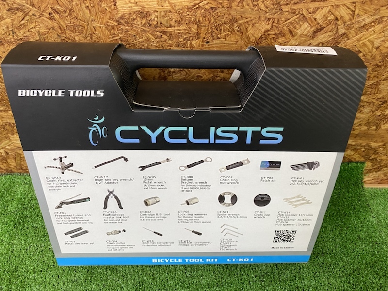 △ E204 自転車専用工具セット CYCLISTS CT-K01 未使用保管品