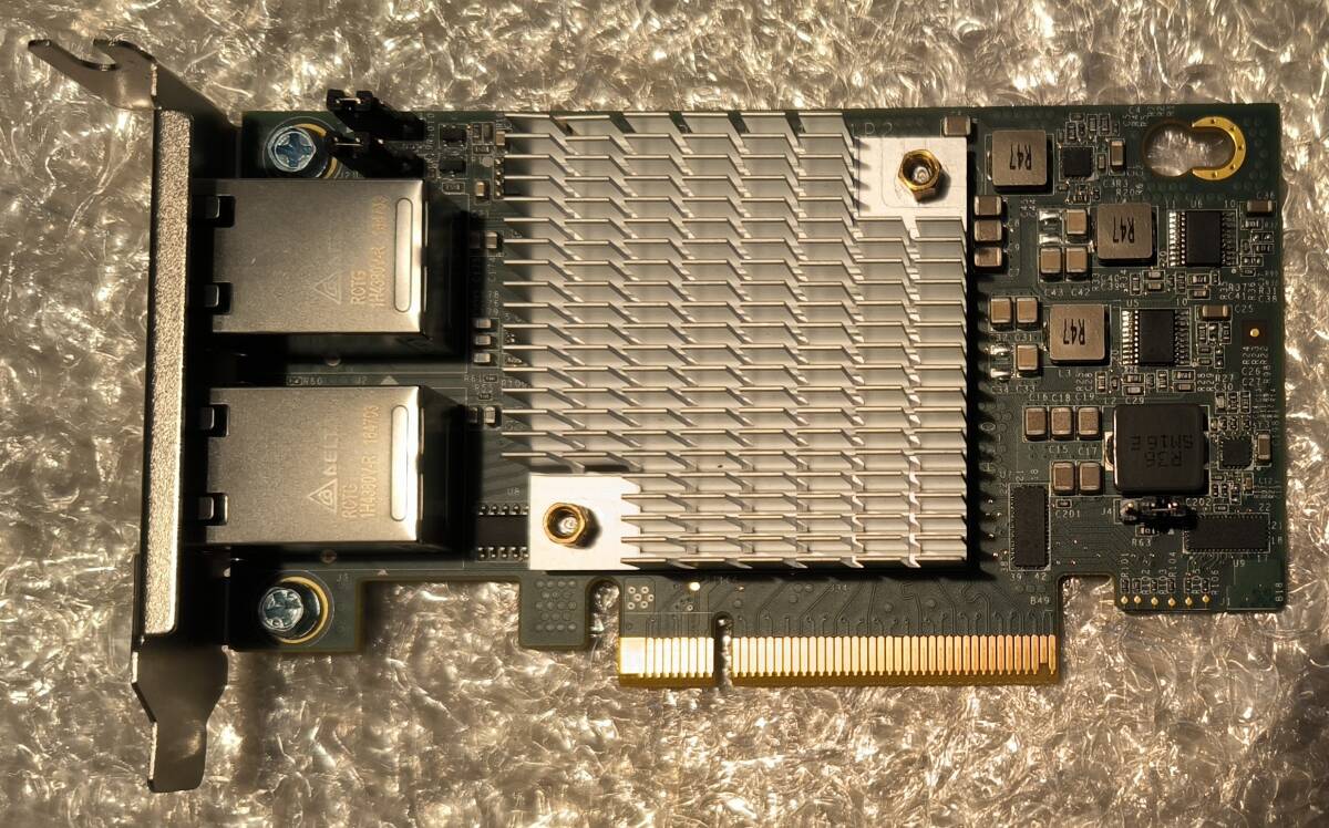 Inspur X540-AT2 10Gbps dual port LAN card ( Intel X540 / RJ45 * 2 / PCI-E x8 )
