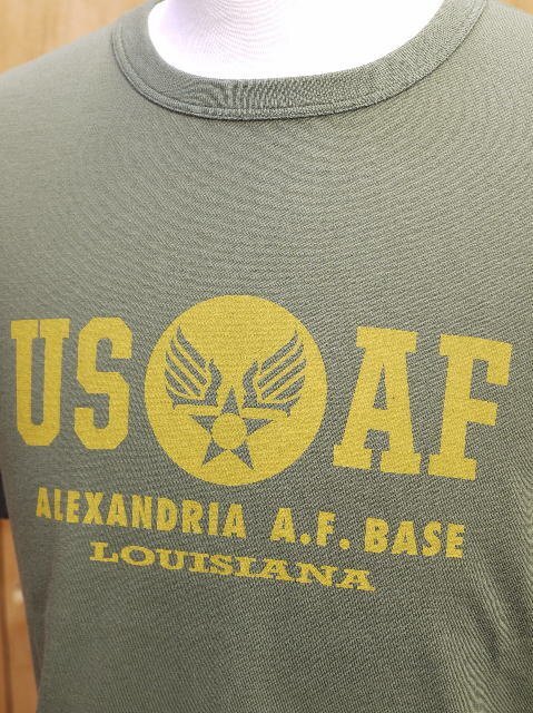 新品 バズリクソンズ U.S.AIR FORCE Tシャツ オリーブ XL BR79397 buzzrickson's_画像3