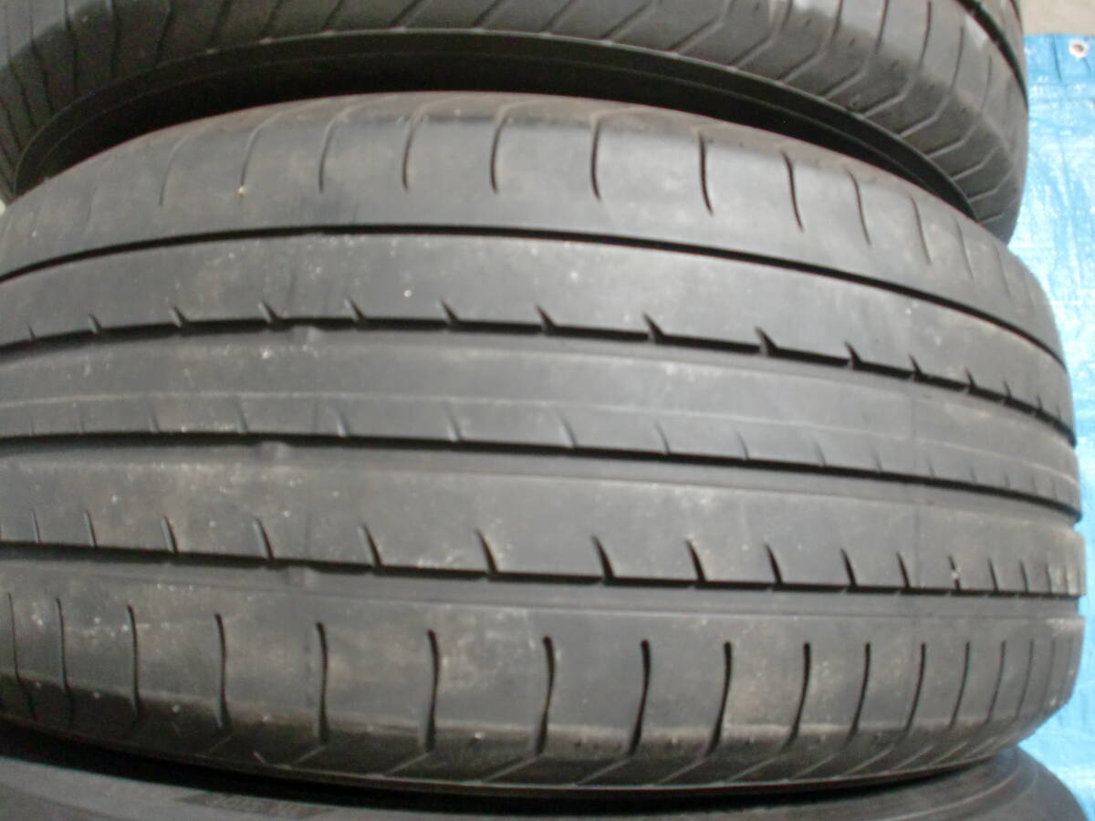 YOKOHAMA　ADVAN　Sports　V105 225/55R19(2021yモデル）２本 V107 235/55R19 (2022yモデル）２本 計中古品４本_画像6