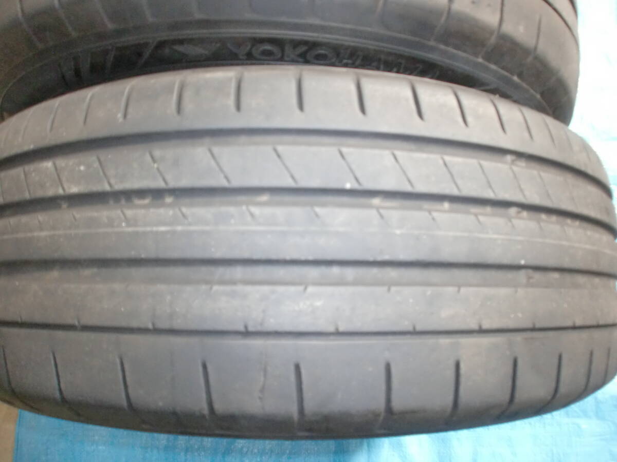 YOKOHAMA　ADVAN　Sports　V105 225/55R19(2021yモデル）２本 V107 235/55R19 (2022yモデル）２本 計中古品４本_画像4