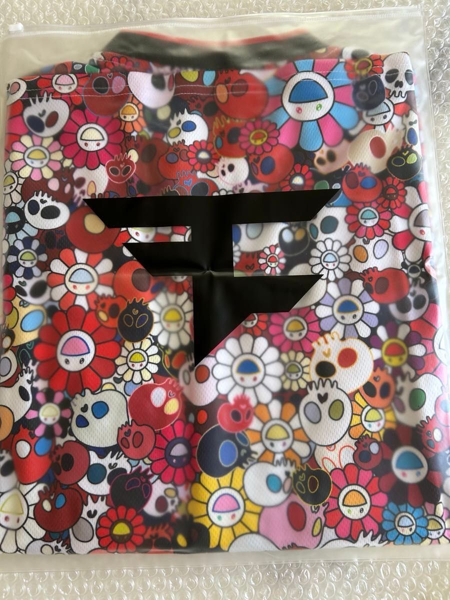 【新品・未使用】Takashi Murakami × FaZe Clan Jersey Red Tシャツ
