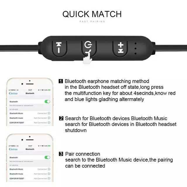 新品　人気　Bluetooth　イヤホンワイヤレス　黒色　ブラック_画像5