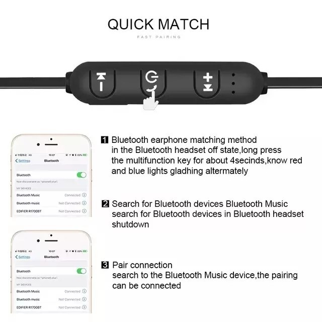 新品　人気　Bluetooth　イヤホンワイヤレス　銀色　シルバー_画像4