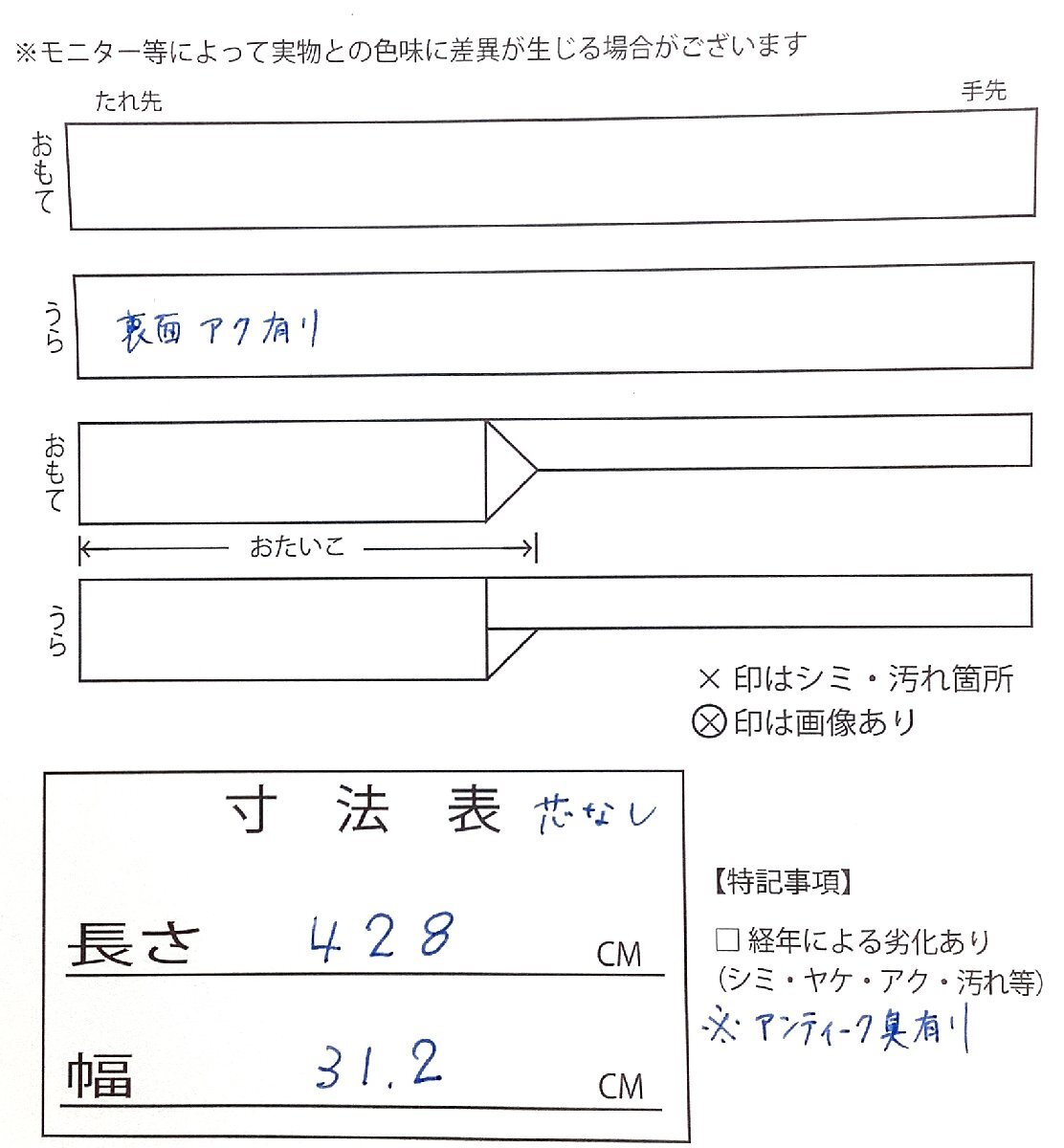 着物cocon★袋帯 六通　夏帯　夏物 絹・他 オフホワイト・緑・ピンク系 長さ428 幅31.2 着物・小物別売り【5-13-3O-1059-j】_画像10