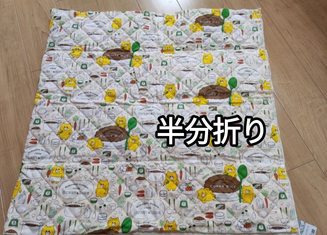 新品 ノラネコぐんだん オックスキルト 幅108×50cm カットクロス 生地 布 布地 キルティング 