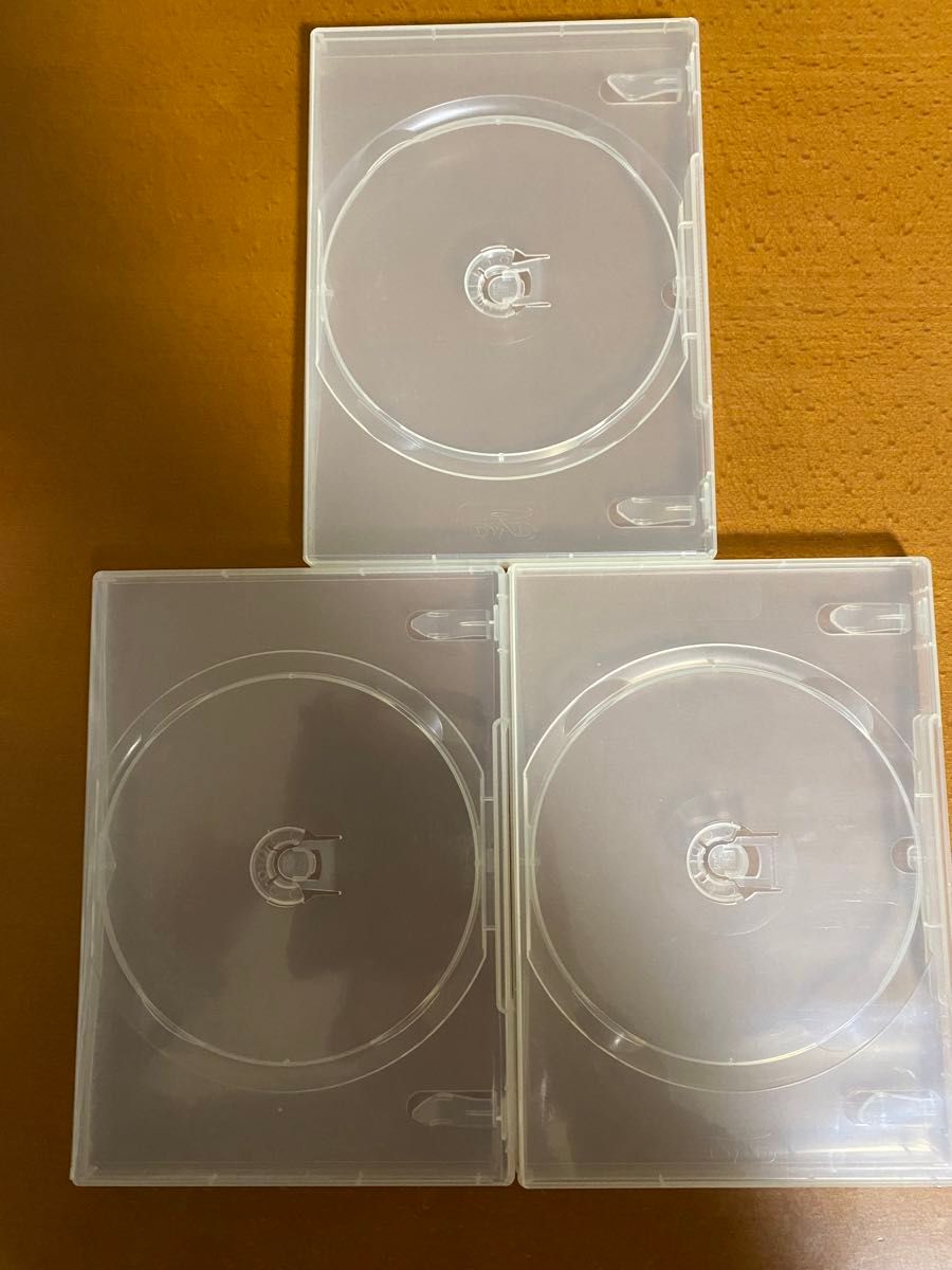 CD  DVD 空トールケース　3個セット　　　　　表紙入れられます