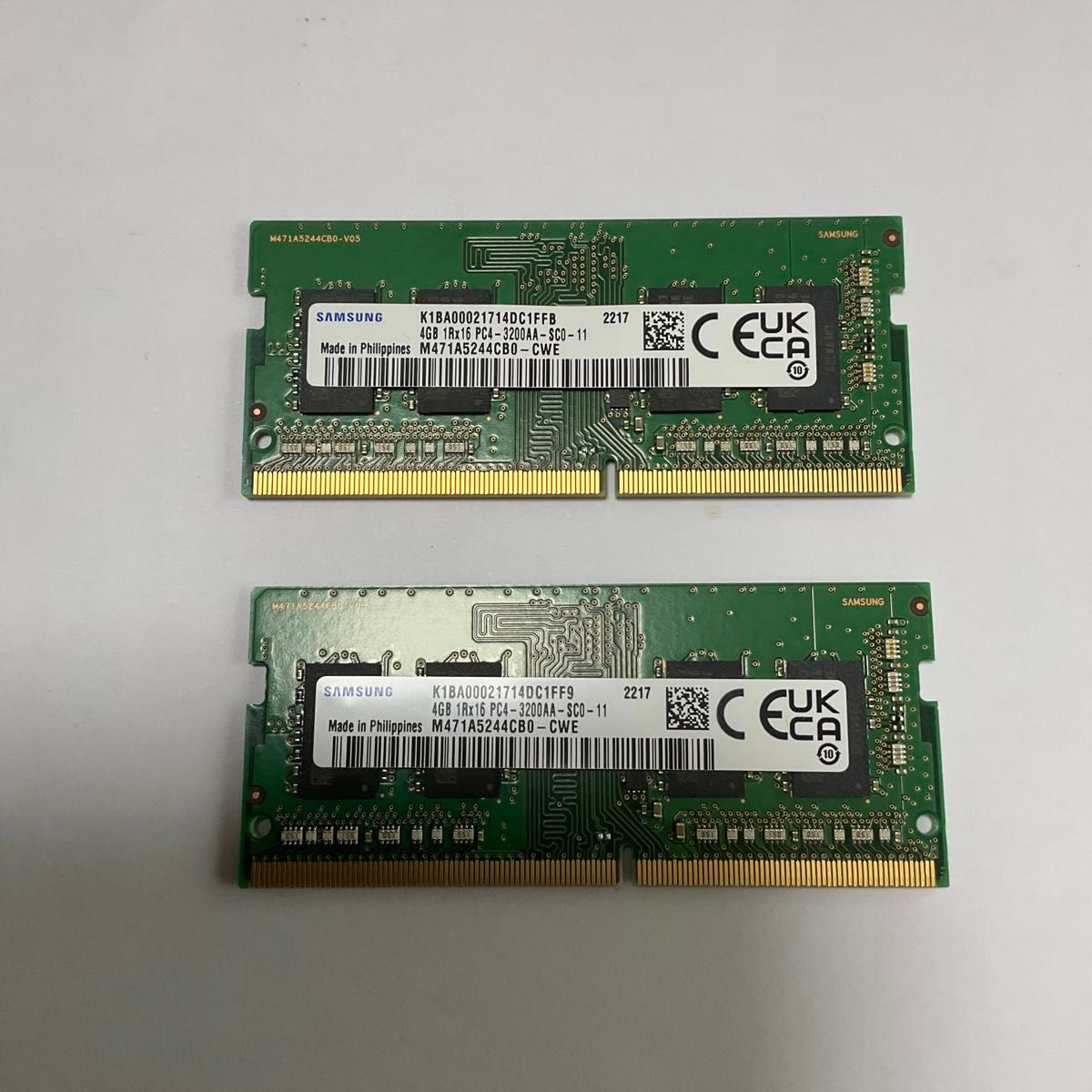 SAMSUNG メモリ ノート用 DDR4 (4GB×2)