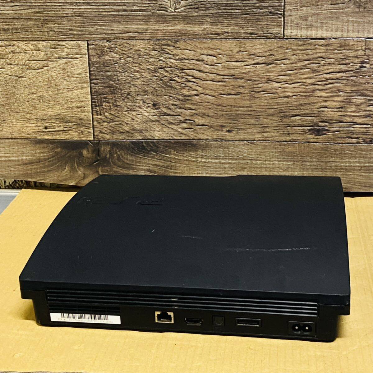 SONY プレイステーション3 PS3 CECH-2500A チャコールブラック 本体 ケーブルなし 動作確認済_画像6