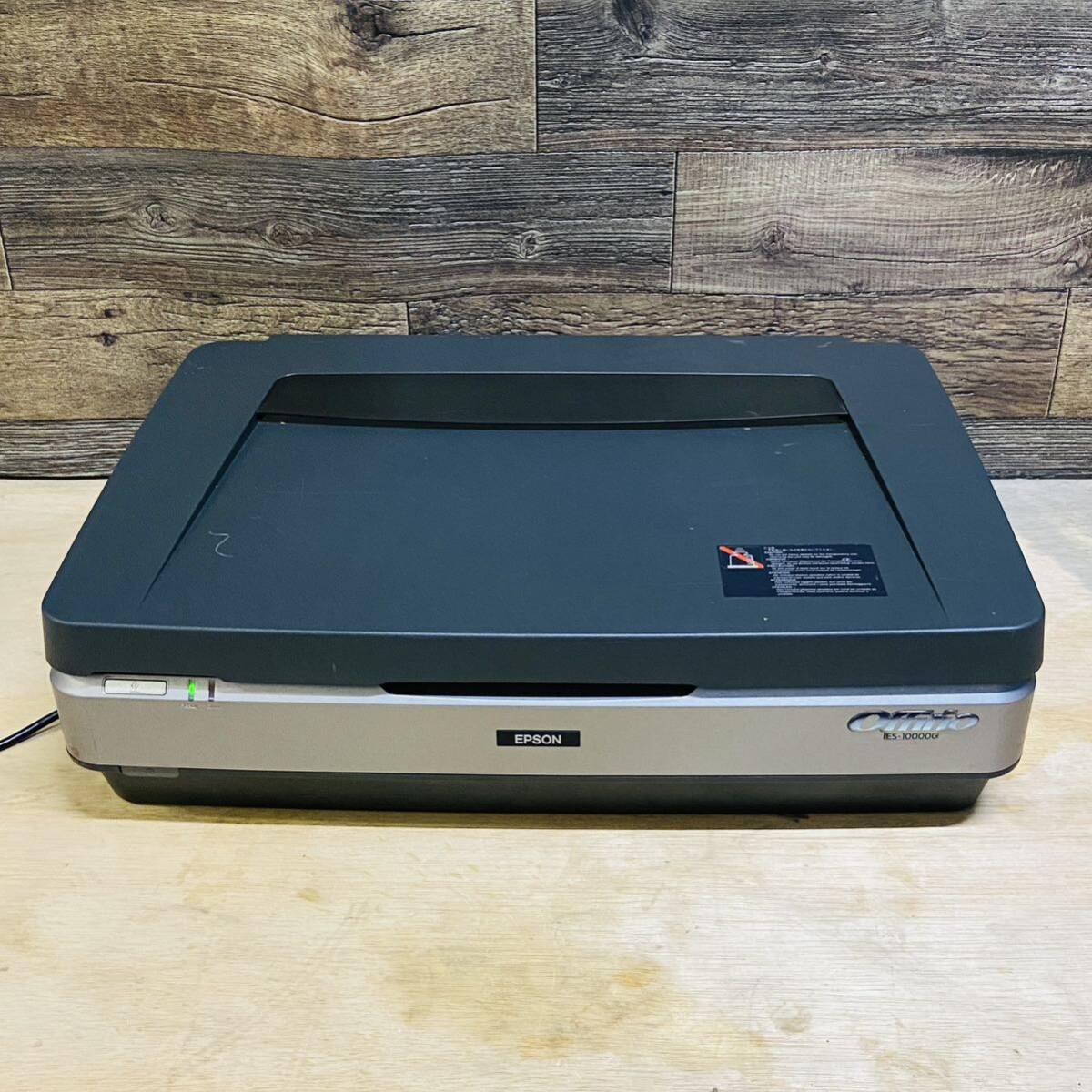 EPSON/ Epson A3 correspondence Flat bed color scanner *ES-10000G/ penetration manuscript unit attaching /LAN correspondence power supply has confirmed 