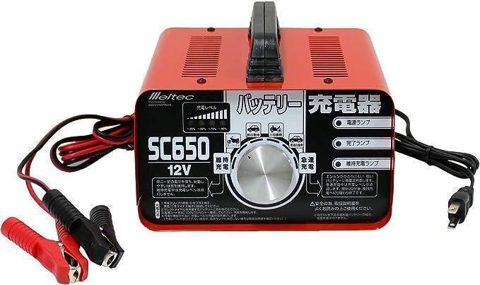 メルテック バッテリー充電器(バイク~普通自動車) Meltec SC-650_画像1