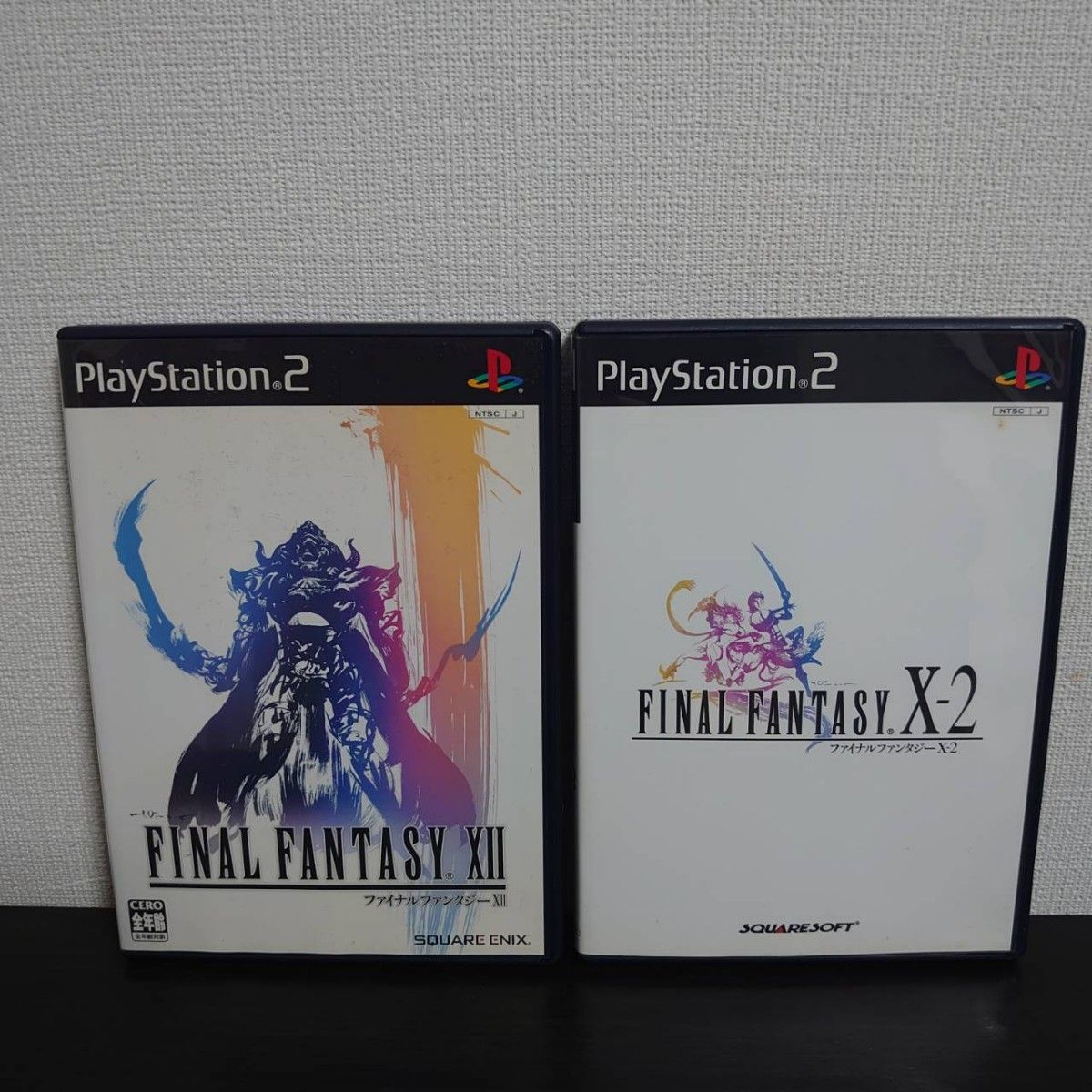 【PS2】　ソフト　ファイナルファンタジー12　/　X-2　プレステ2　2枚セット