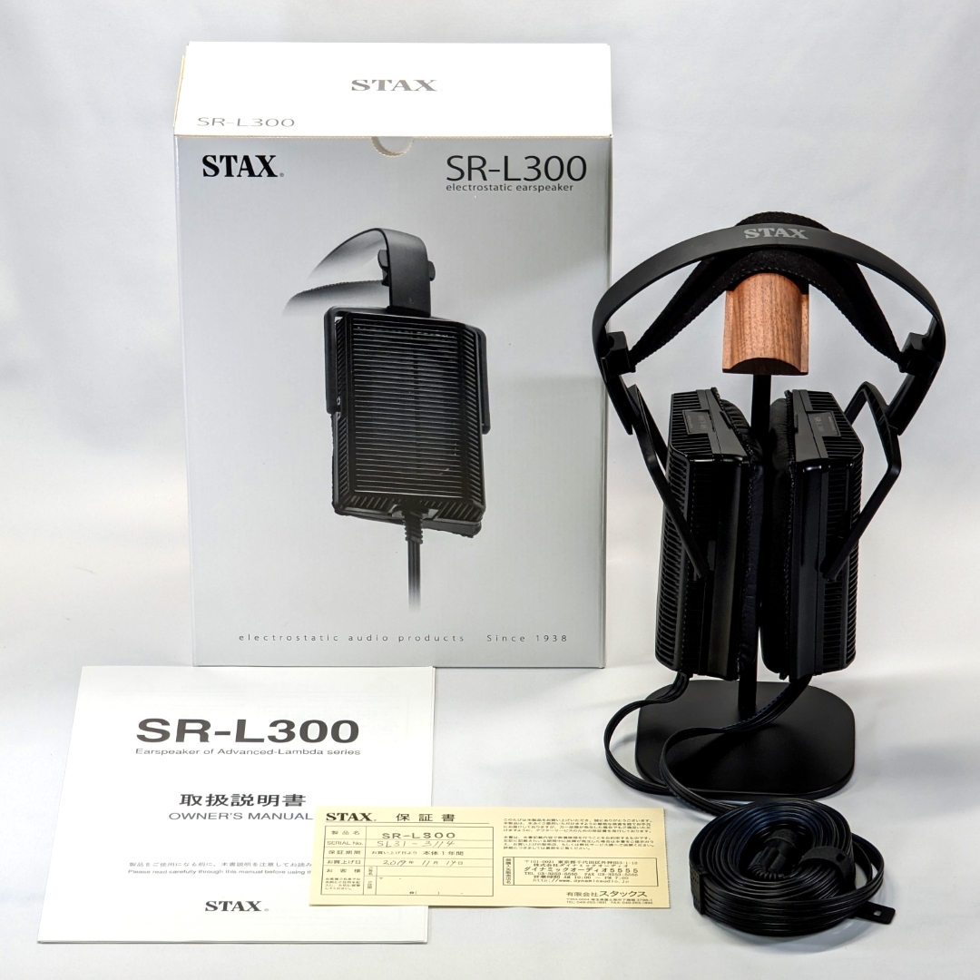 Yahoo!オークション - STAX SR-L300 やや難あり Yahoo!オークション - STAX SR-L300 やや難あり