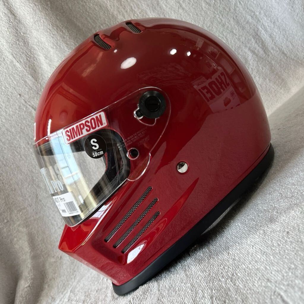 SIMPSON BANDIT PRO RED 58cm シンプソン バンディット プロ SIMPSON BANDIT PRO RED 58cm シンプソン バンディット プロ
