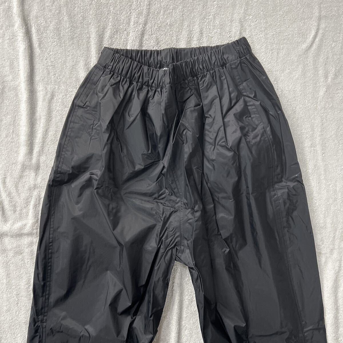 S.K.Y レインパンツ PVCコーティング BLACK Mサイズ ライディングパンツ パンツ 雨具 撥水 カッパ A60513-28_画像2