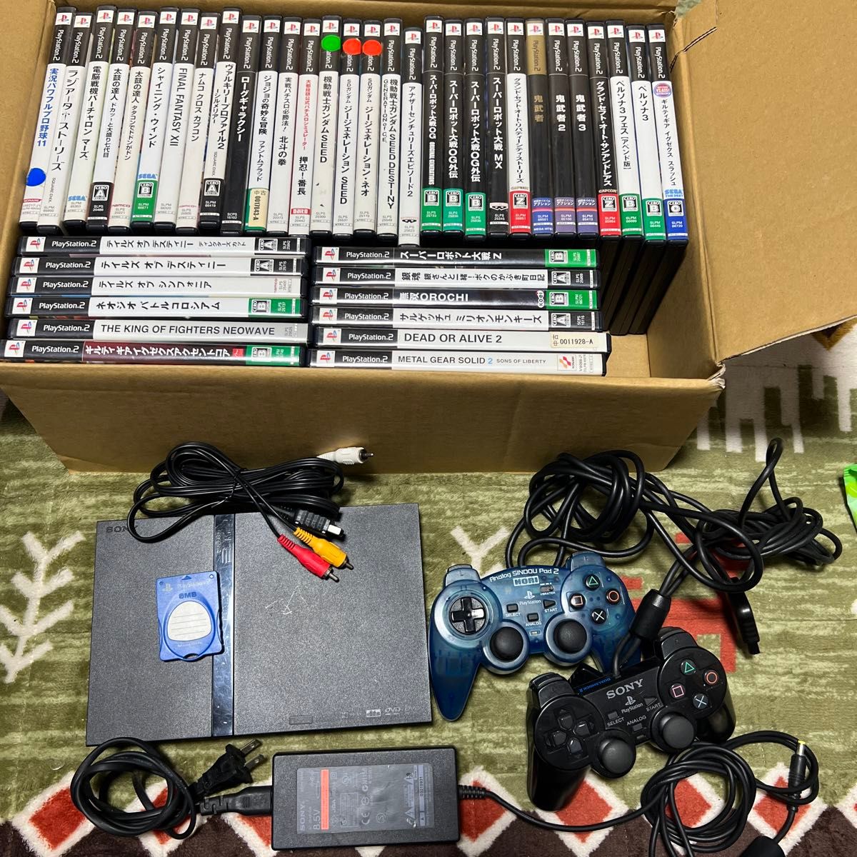 SONY PlayStation2 PS2 コントローラー メモリーカード ソフト SONY PlayStation2 PS2 コントローラー メモリーカード ソフト