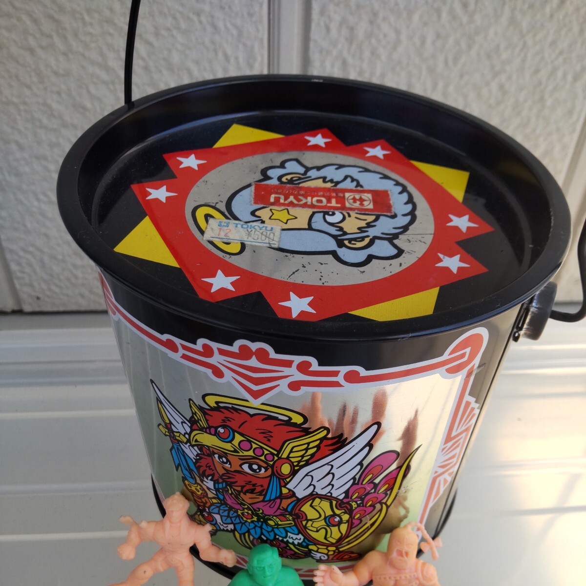■n【ビックリマン 缶 キン消し】キン肉マン 昭和レトロ 昭和玩具 当時物の画像3