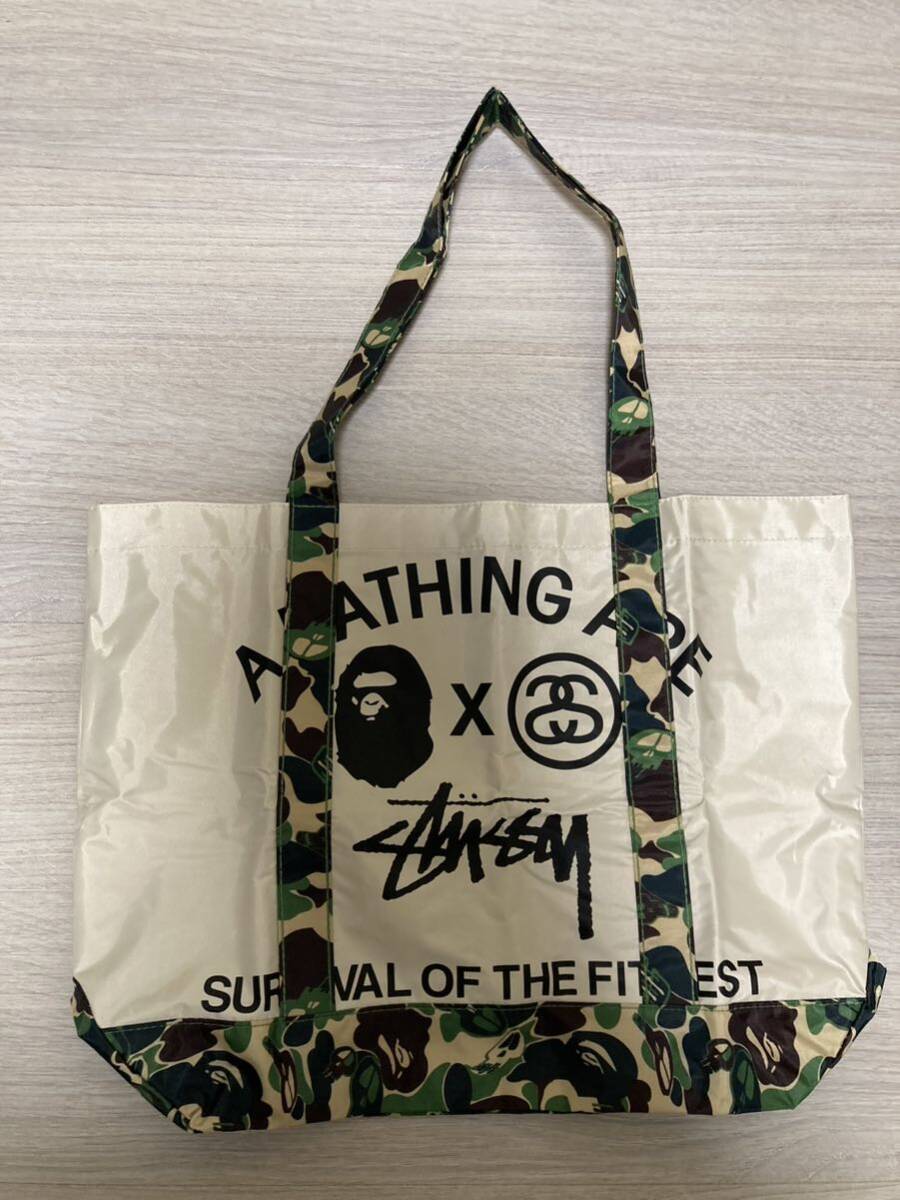 新品未使用 APE × STUSSY コラボ トートバッグ セット 検索 新品未使用 APE × STUSSY コラボ トートバッグ セット 検索