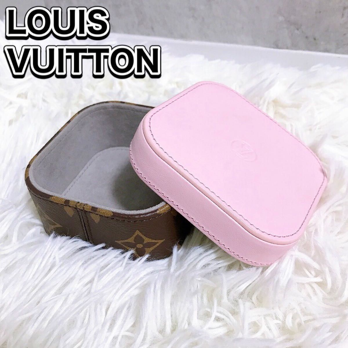 美品 LOUIS VUITTON モノグラム ボワットカミーユPM ローズ