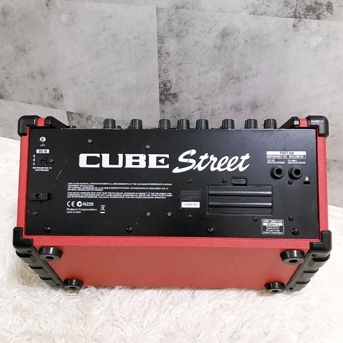 Roland ローランド ステレオアンプ CUBE Street 純正カバー付き キューブ ストリート