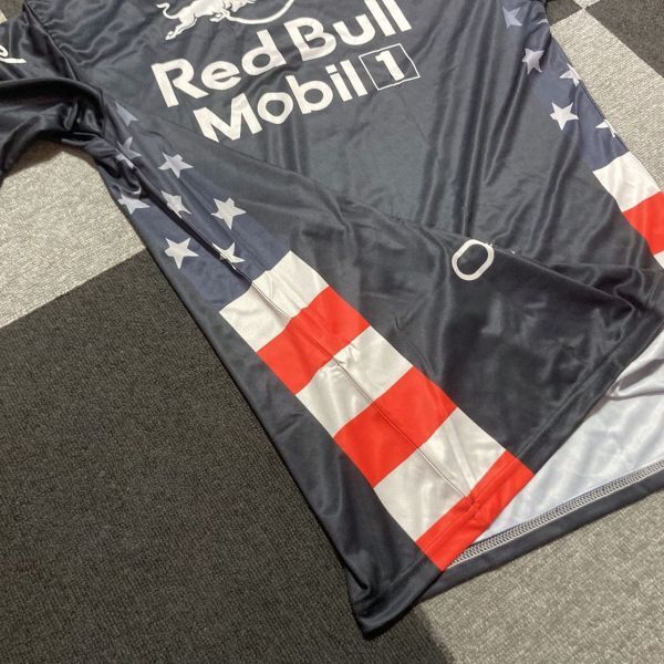 【Mサイズ 】新品未使用 ORACLE RedBull Racing USAレプリカ ポロシャツ Max フェルスタッペン ペレス red bull【送料無料】_画像5