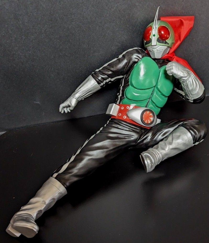 仮面ライダー新1号ライダーキックビッグソフビフィギュア 仮面ライダー新1号ライダーキックビッグソフビフィギュア