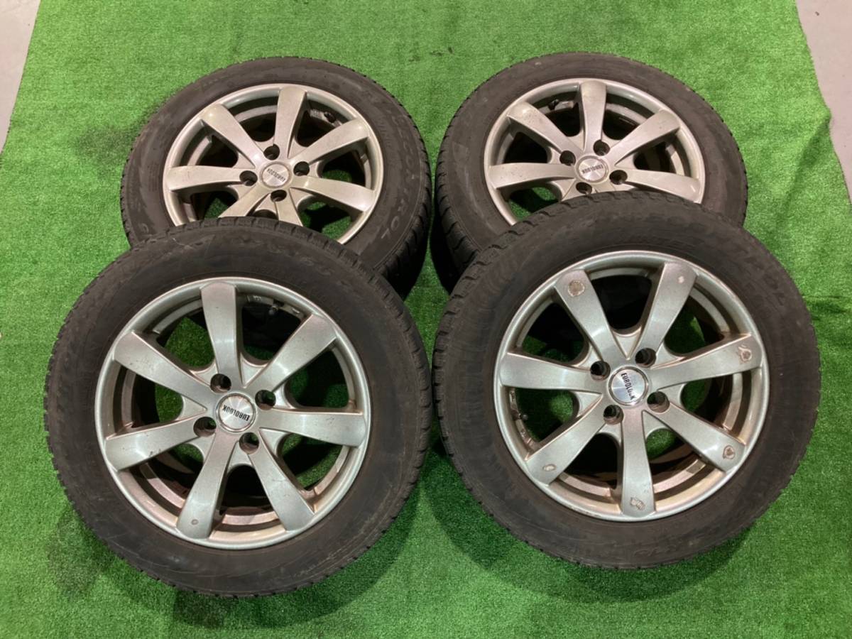 社外ホイール 4本セット 15×6.5JJ +42 PCD100 4穴 ■ 175/65R15 タイヤおまけ ■ シビック ルーミー タンク トール フリード パッソ_画像1