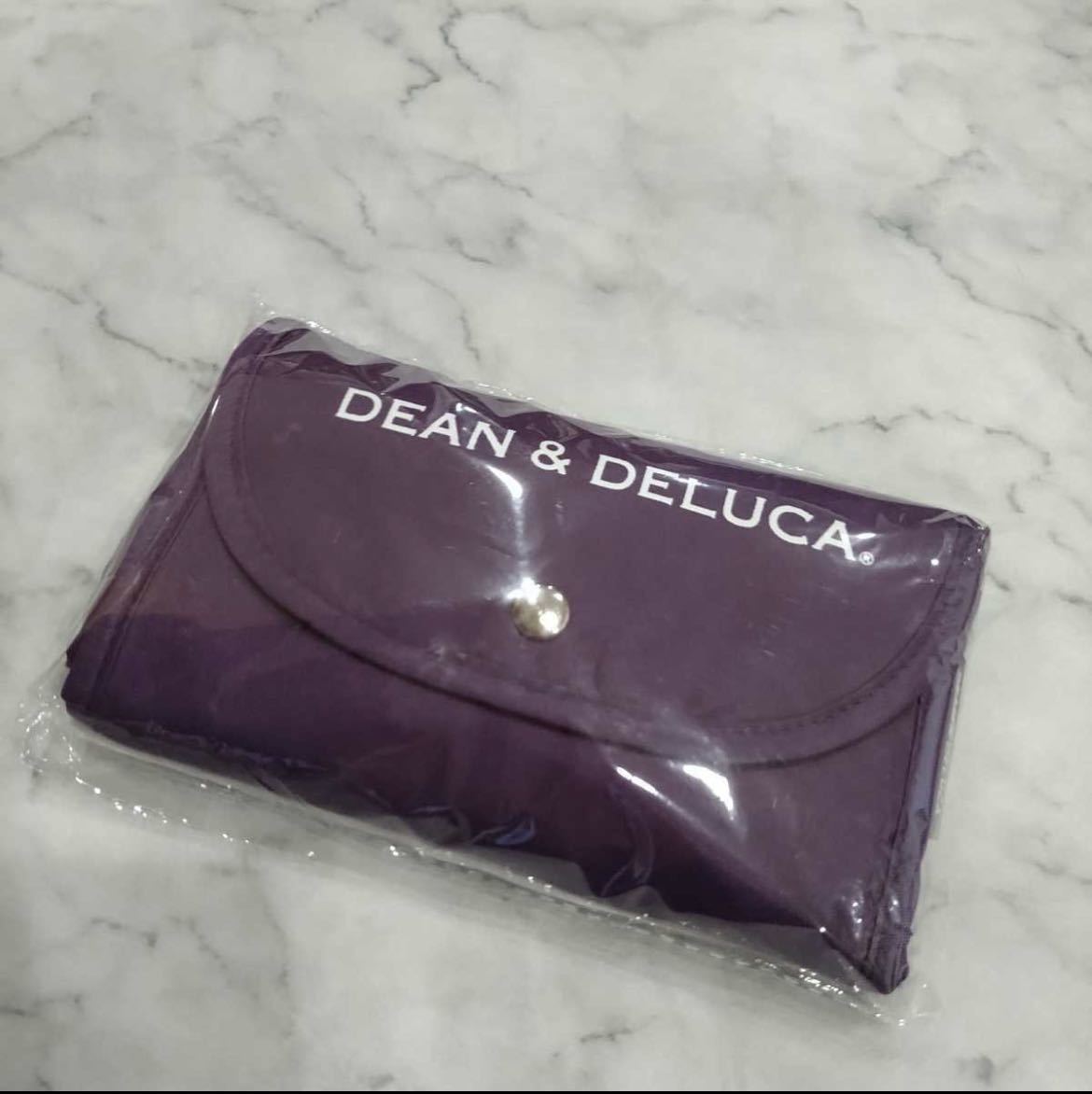 【新品】DEAN&DELUCAショッピングバッグ　エコバッグ　パープル京都_画像3