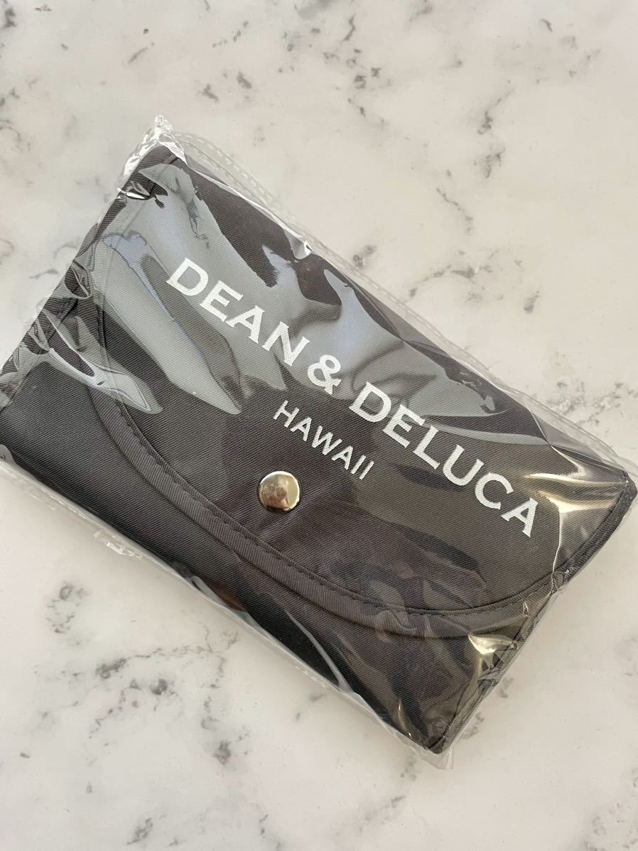 【新品】DEAN&DELUCAハワイショッピングバッグ　エコバッグ　グレー